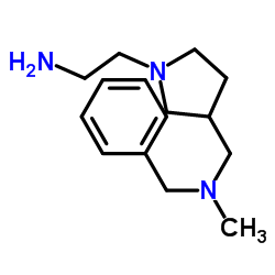 2-(3-{[Benzyl(methyl)amino]methyl}-1-pyrrolidinyl)ethanamine结构式