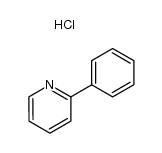 2-phenyl-pyridine, hydrochloride Structure