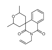2',6'-dimethyl-2-prop-2-enylspiro[isoquinoline-4,4'-oxane]-1,3-dione Structure