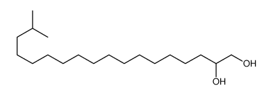 17-methyloctadecane-1,2-diol Structure