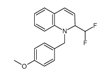 2-(difluoromethyl)-1-(4-methoxybenzyl)-1,2-dihydroquinoline Structure
