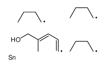 2-methyl-5-tributylstannylpenta-2,4-dien-1-ol Structure
