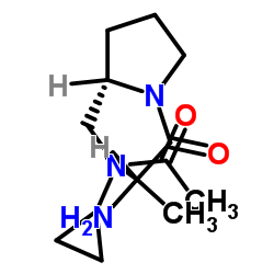 N-{[(2S)-1-Alanyl-2-pyrrolidinyl]methyl}-N-cyclopropylacetamide Structure