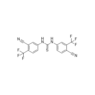 1-(4-Cyano-3-(trifluoromethyl)phenyl)-3-(3-cyano-4-(trifluoromethyl)phenyl)thiourea picture