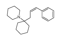 1-[1-(3-Phenyl-2-propenyl)cyclohexyl]piperidine structure