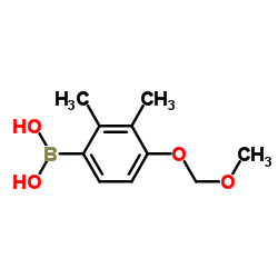 2,3-Dimethyl-4-(methoxymethoxy)phenylboronic acid Structure