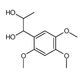 1-(2,4,5-trimethoxyphenyl)propane-1,2-diol结构式