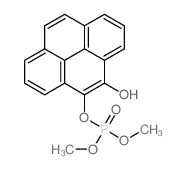 Phosphoric acid,5-hydroxy-4-pyrenyl dimethyl ester (8CI) Structure