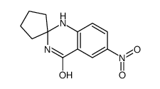 6'-Nitro-1'H-spiro[cyclopentane-1,2'-quinazolin]-4'(3'H)-one结构式