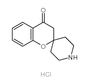 SPIRO[CHROMAN-2,4'-PIPERIDIN]-4-ONE HYDROCHLORIDE Structure