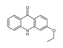 3-ethoxy-10H-acridin-9-one结构式