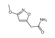 5-Isoxazoleacetamide,3-methoxy-(8CI,9CI) Structure