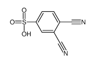 3,4-dicyanobenzenesulfonic acid Structure