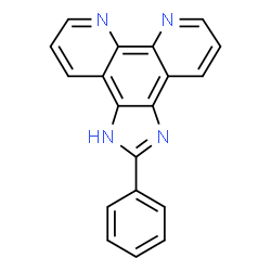 2-phenylimidazole[4,5f][1,10]phenanthroline结构式