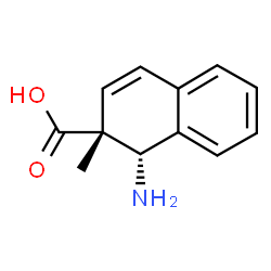 2-Naphthalenecarboxylicacid,1-amino-1,2-dihydro-2-methyl-,(1S-cis)-(9CI) Structure