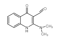 2-(dimethylamino)-4-oxo-1H-quinoline-3-carbaldehyde Structure