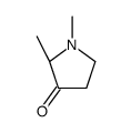(2S)-1,2-dimethylpyrrolidin-3-one Structure