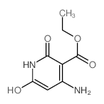 (3E)-4-amino-3-(ethoxy-hydroxy-methylidene)pyridine-2,6-dione Structure