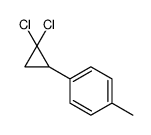 BENZENE, 1-(2,2-DICHLOROCYCLOPROPYL)-4-METHYL- Structure