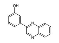 2-(2-喹噁啉)苯酚结构式