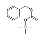 1-benzylsulfanylethenoxy(trimethyl)silane Structure