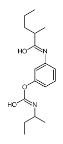 N-(sec-Butyl)carbamic acid 3-[(2-methylvaleryl)amino]phenyl ester picture