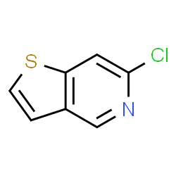 6-氯噻吩并[3,2-c]吡啶结构式