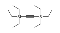 BIS(TRIETHYLSILYL)ACETYLENE structure