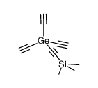 trimethyl((triethynylgermyl)ethynyl)silane Structure