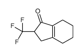 2-(trifluoromethyl)-2,3,4,5,6,7-hexahydroinden-1-one Structure