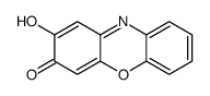 2-Hydroxyisophenoxazin-3-one结构式