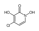 2(1H)-Pyridone,4-chloro-1,3-dihydroxy- (8CI)结构式