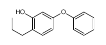 5-phenoxy-2-propylphenol Structure