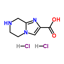 5,6,7,8-Tetrahydroimidazo[1,2-a]pyrazine-2-carboxylic acid dihydrochloride Structure