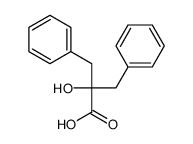 2-Benzyl-2-hydroxy-3-phenylpropionic acid Structure