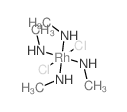 Rhodium(1+),dichlorotetrakis(methanamine)-, chloride, (OC-6-12)- (9CI)结构式