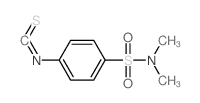 4-Isothiocyanato-N,N-dimethylbenzenesulfonamide结构式