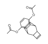 4,7-diacetoxy-2a,3,8,8a-tetrahydro-3,8-etheno-cyclobuta[b]naphthalene Structure