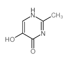 4(3H)-Pyrimidinone,5-hydroxy-2-methyl-结构式