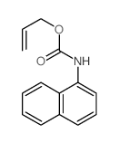 Carbamic acid,1-naphthalenyl-, 2-propenyl ester (9CI)结构式