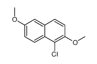 1-chloro-2,6-dimethoxynaphthalene结构式