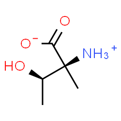 Threonine, 2-methyl- (9CI)结构式