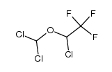 1-Chlor-2,2,2-trifluorethyl-dichlormethylether结构式