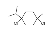 1,4-dichloro-p-menthane Structure