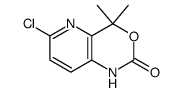 2H-Pyrido[3,2-d][1,3]oxazin-2-one,6-chloro-1,4-dihydro-4,4-dimethyl-(9CI)结构式