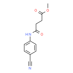 Methyl 4-[(4-cyanophenyl)amino]-4-oxobutanoate picture
