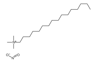 hexadecyltrimethylammonium nitrite Structure