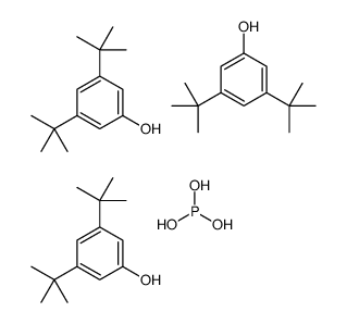 3,5-ditert-butylphenol,phosphorous acid结构式