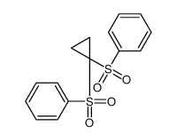 1,1-Di(phenylsulfonyl)-cyclopropane结构式