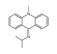 10-methyl-N-propan-2-ylacridin-9-imine结构式